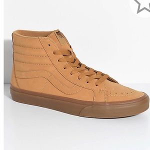 Vans Sk8-Hi Vansbuck Mono Gum Skate Shoes